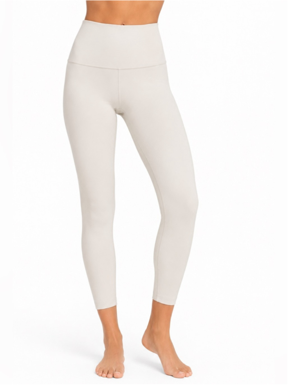 Lululemon Align High Rise Pant Double Lined Sz 10 Bone EUC
